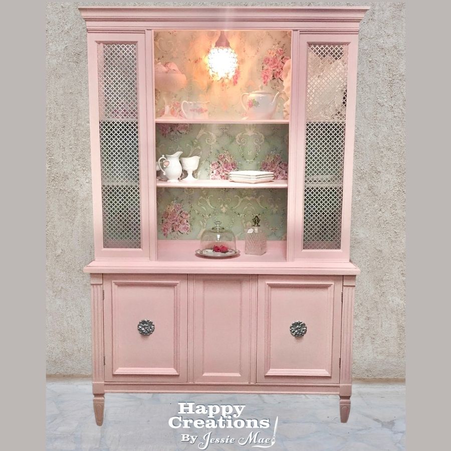 Pretty in Pink Cabinet